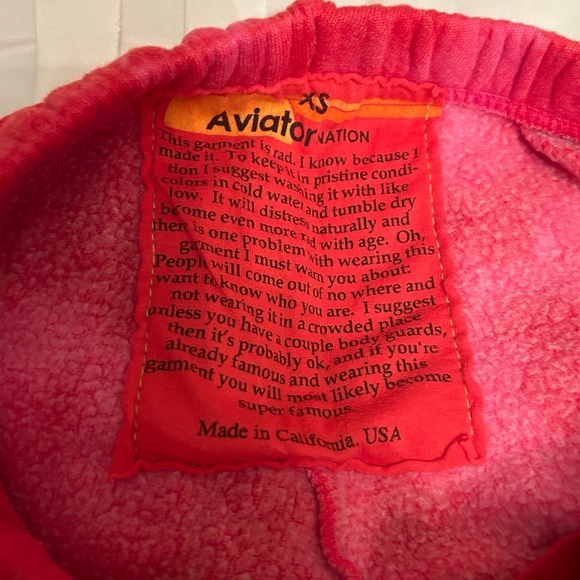 Aviator nation womens sweatpants - Picture 3 of 3